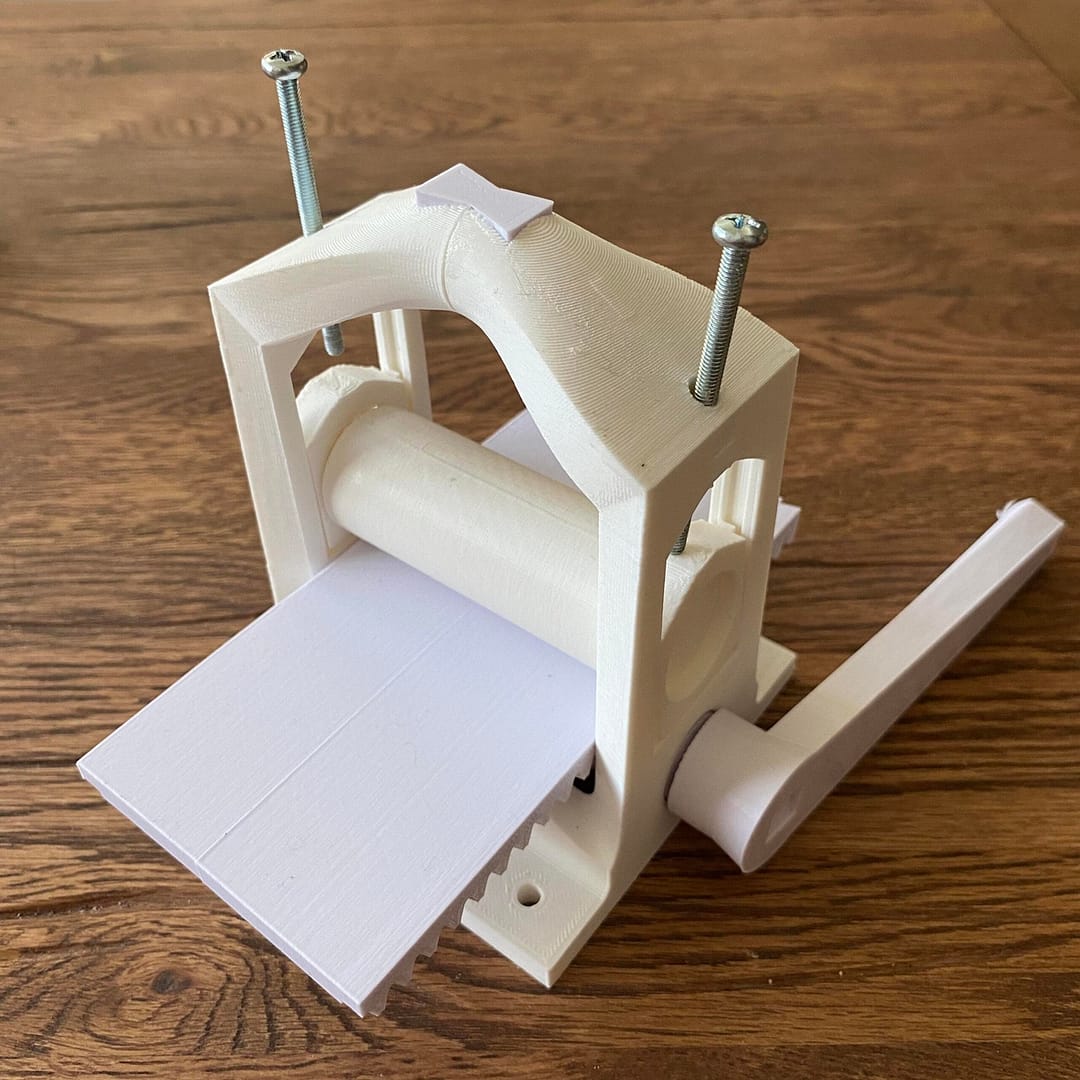 3D printing a small press/embossing machine – is it possible, and how?