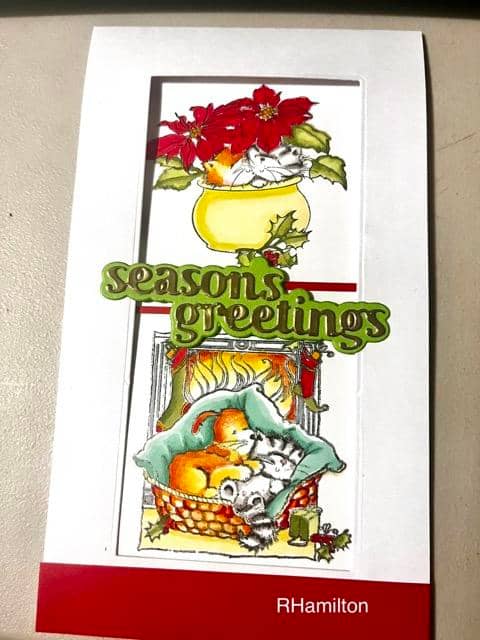 Season’s Greetings Swing Card