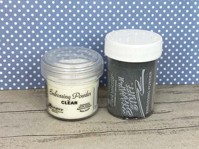 Embossing Powder - Papercraft from A to Z - TPC Magazine