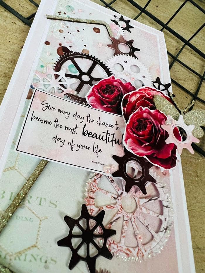 “The most beautiful Day” – Cardmaking